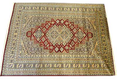 Sanandaj Tissé à la Main Tapis de Perse 115x62 cm